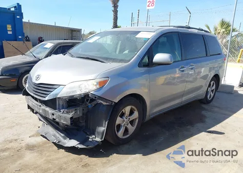 2011 Toyota Sienna Le V6 from USA, damaged, VIN 5TDKK3DCXBS108828
